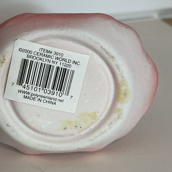 Set of 2 Ceramic Halloween ghost tea light candle holders with star cut outs - Picture 9 of 10